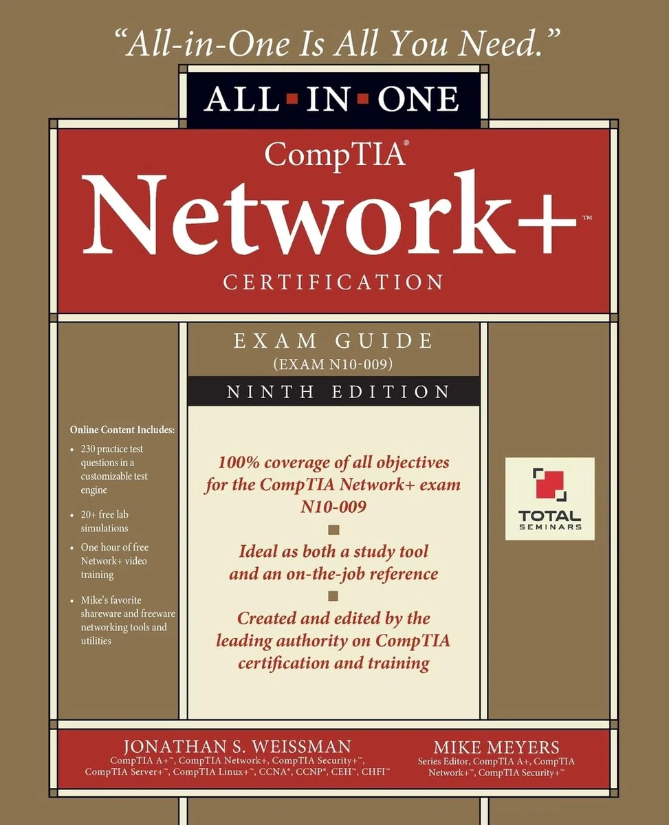 CompTIA Network+ Certification All-in-One Exam Guide, Ninth Edition (Exam N10-009)