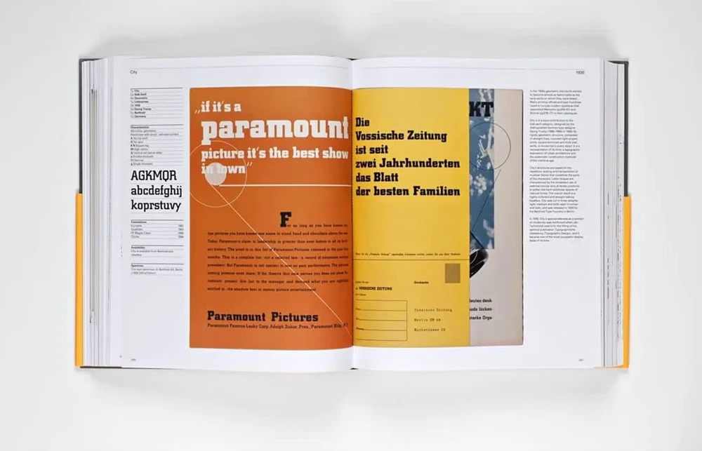 The Visual History of Type: A visual survey of 320 typefaces