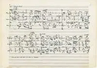 Le marteau sans maitre: Fac-similé de l'épure et de la première mise au net de la partition. Sonderband. Alt, Flöte, Viola, Gitarre, Vibraphon, Xylophon und Schlagzeug.