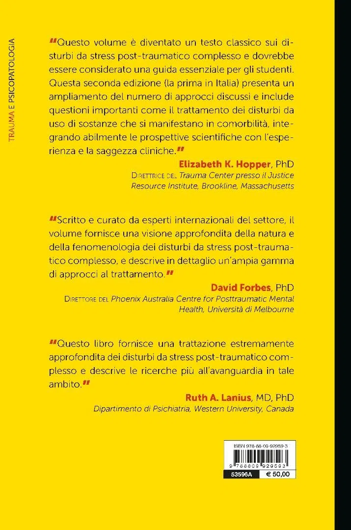 Il trattamento dei disturbi da stress traumatico complesso negli adulti. Fondamenti scientifici e modelli terapeutici