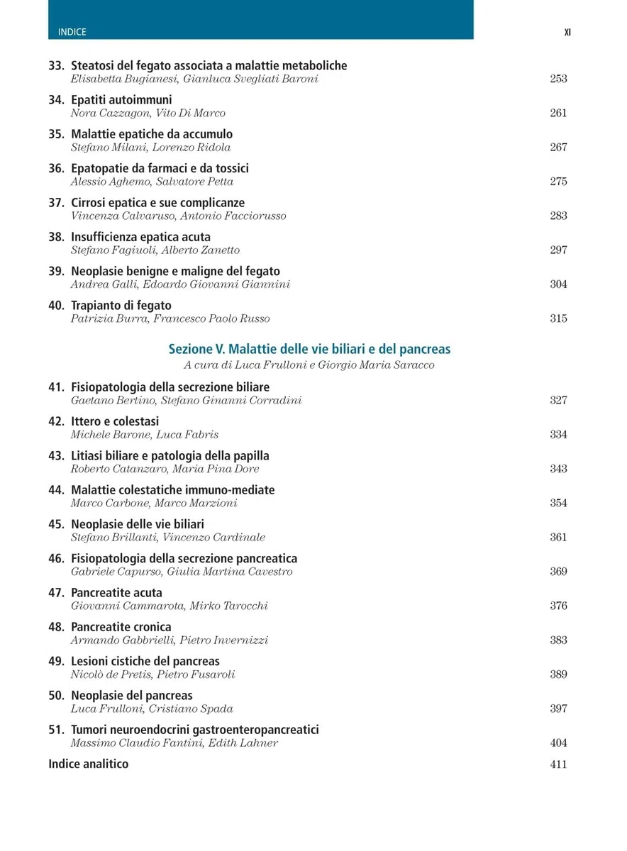 Malattie dell'apparato digerente. Edizione 2025-2028