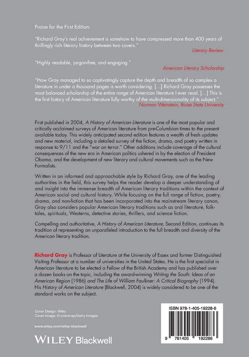 A History of American Literature
