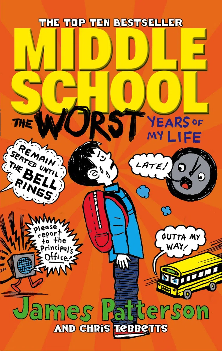 James Patterson Middle School 8 Books Collection Set (The Worst Years of My Life,Get Me Out of Here,My Brother Is a Big Fat Liar,How I Survived Bullies Broccoli and Snake Hill,Ultimate Showdown..