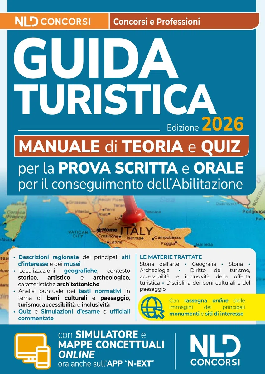 Esame abilitazione guida turistica 2026. Manuale per la prova scritta e orale