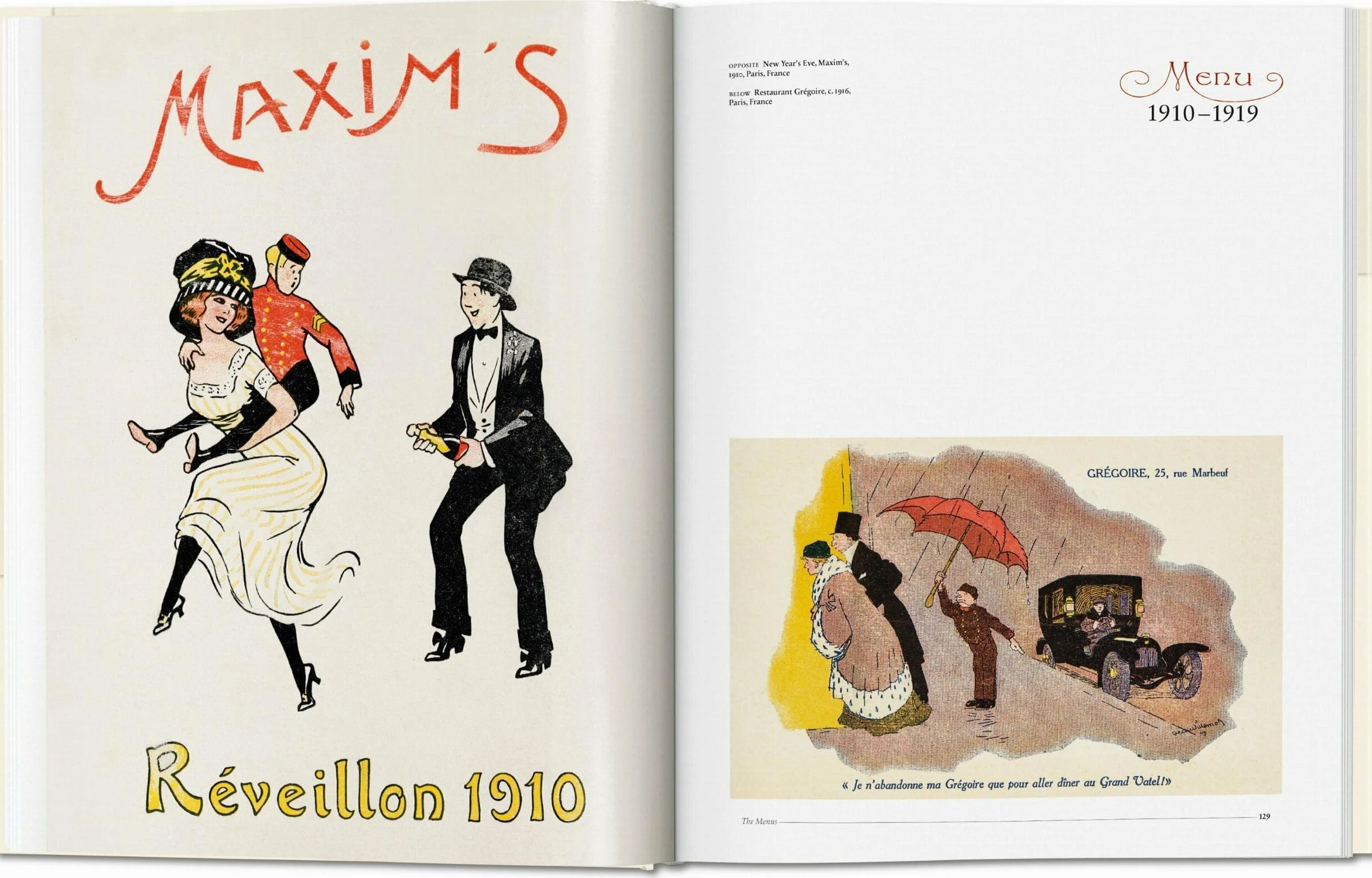 Menu Design in Europe: A Visual and Culinary History of Graphic Styles and Design 1800-2000