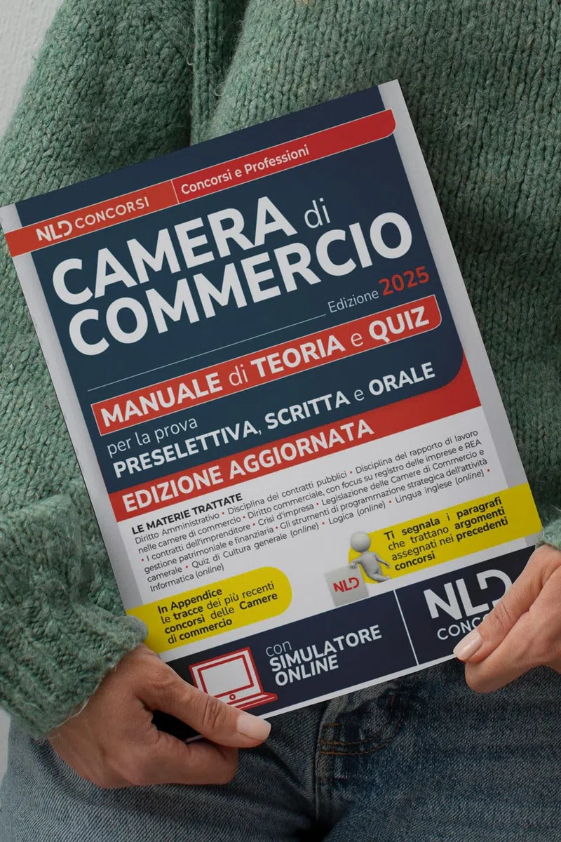 Concorsi Camera di Commercio. Manuale per la prova preselettiva, scritta e orale 2025 per tutti i profili. Con software di simulazione