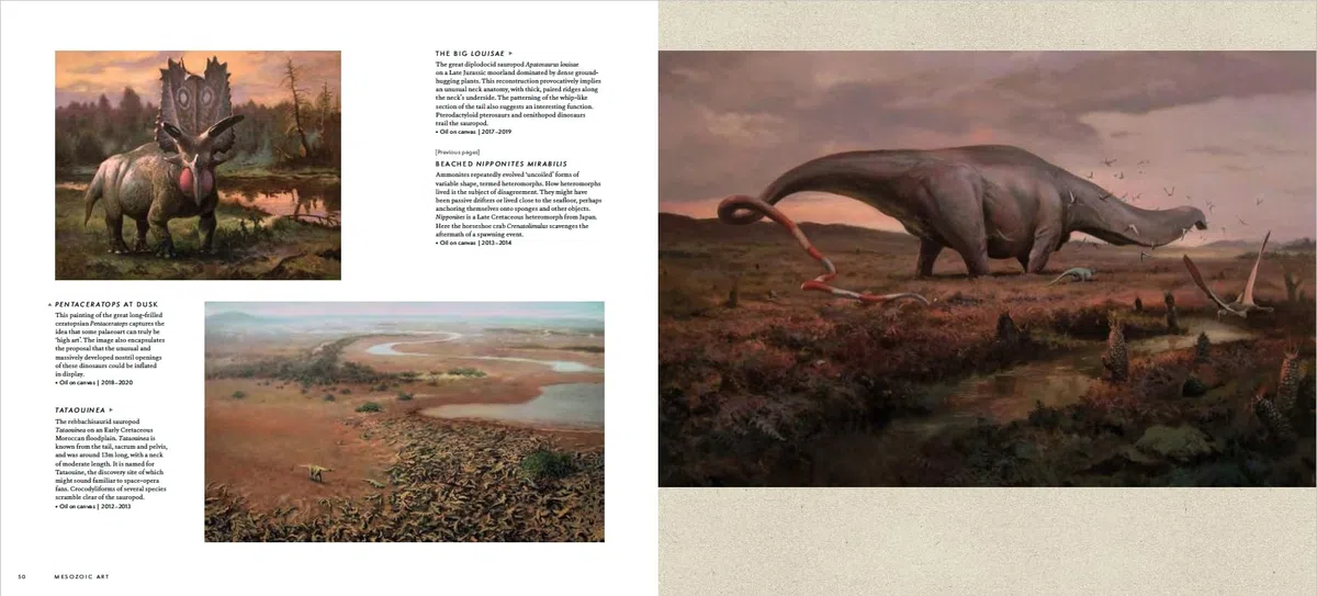 Mesozoic Art: Dinosaurs and Other Ancient Animals in Art