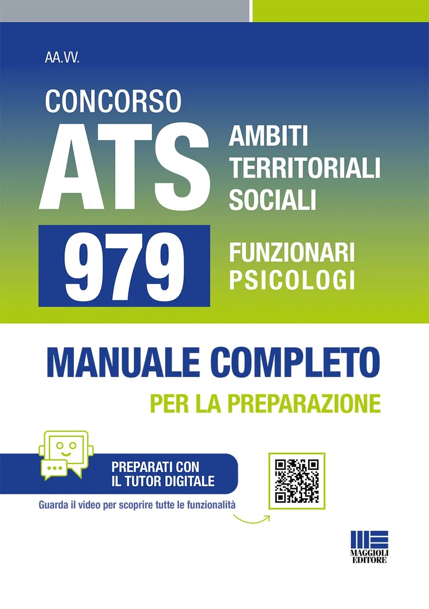Concorso ATS Ambiti Territoriali Sociali - 979 Funzionari Psicologi