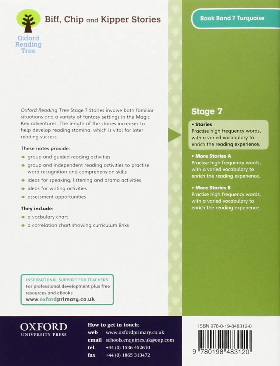 Oxford Reading Tree: Level 7: Stories: Pack of 6