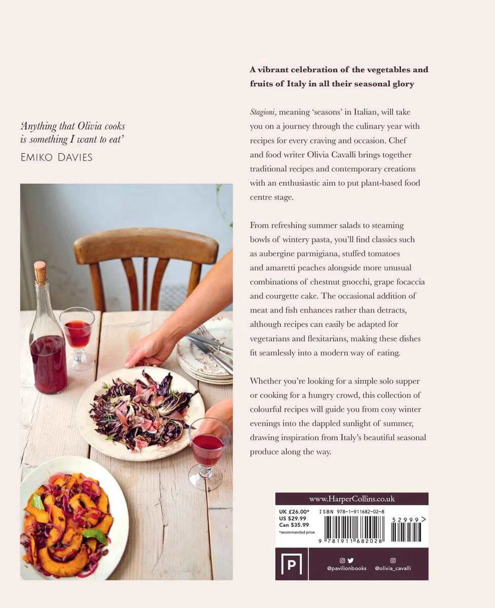 Stagioni: Modern Italian cookery to capture the seasons: A Contemporary Italian Cooking Cookbook to Celebrate the Seasons