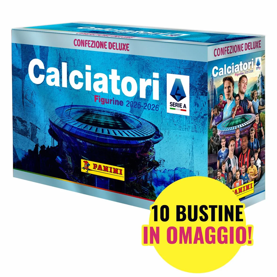 Calciatori Panini 2025-2026 - Gift Box da 60 Bustine