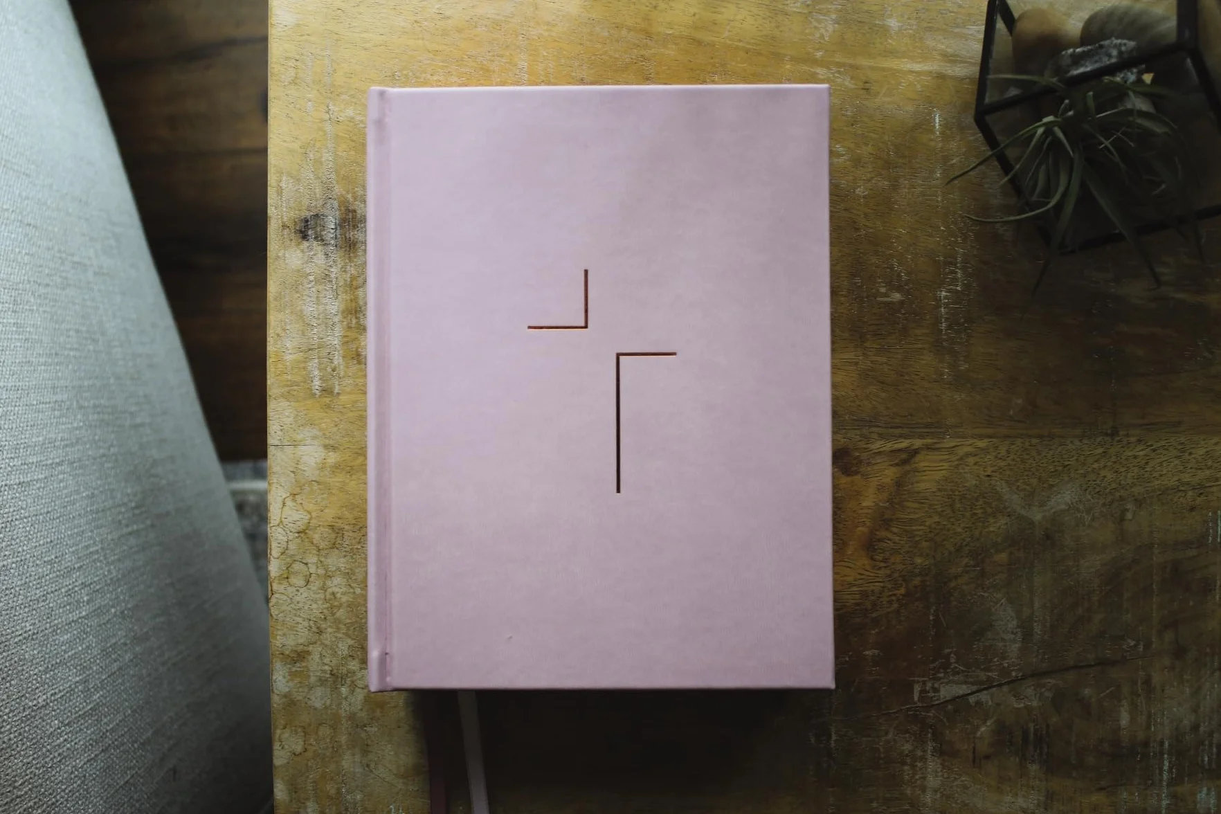 The Jesus Bible: Esv Edition, Leathersoft over Board, Pink