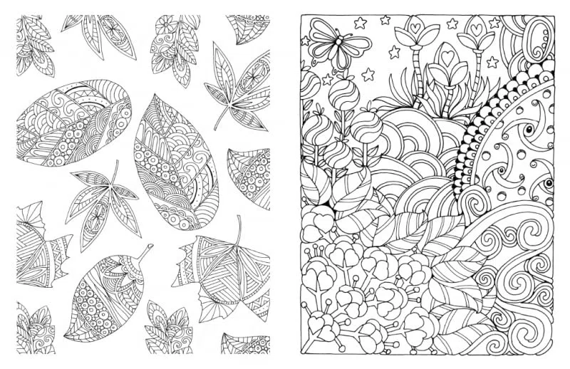 Arte antiestrés: Alegría y relajación. Láminas para colorear (Libro de colorear para adultos)
