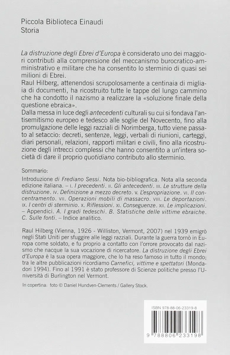 La distruzione degli ebrei d'Europa [3 volumi indivisibili]