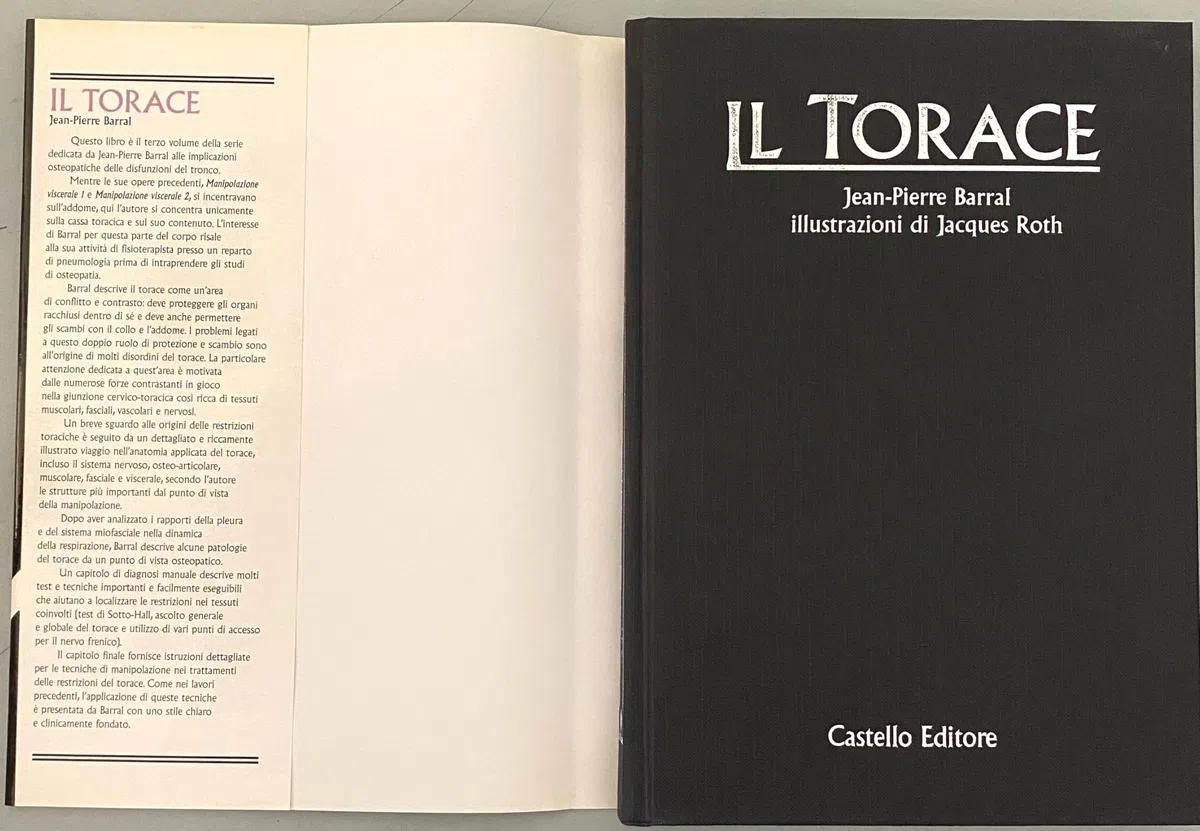 Il torace | Manuale specialistico di osteopatia dedicato alla valutazione e al trattamento del torace