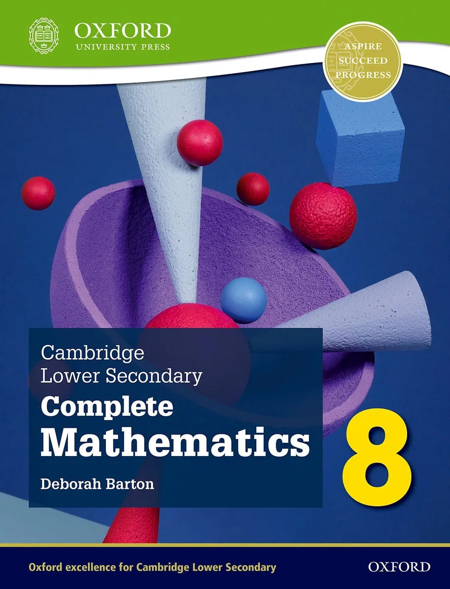 Cambridge lower secondary complete mathematics. Student's book. Per la Scuola media. Con espansione online (Vol. 8)