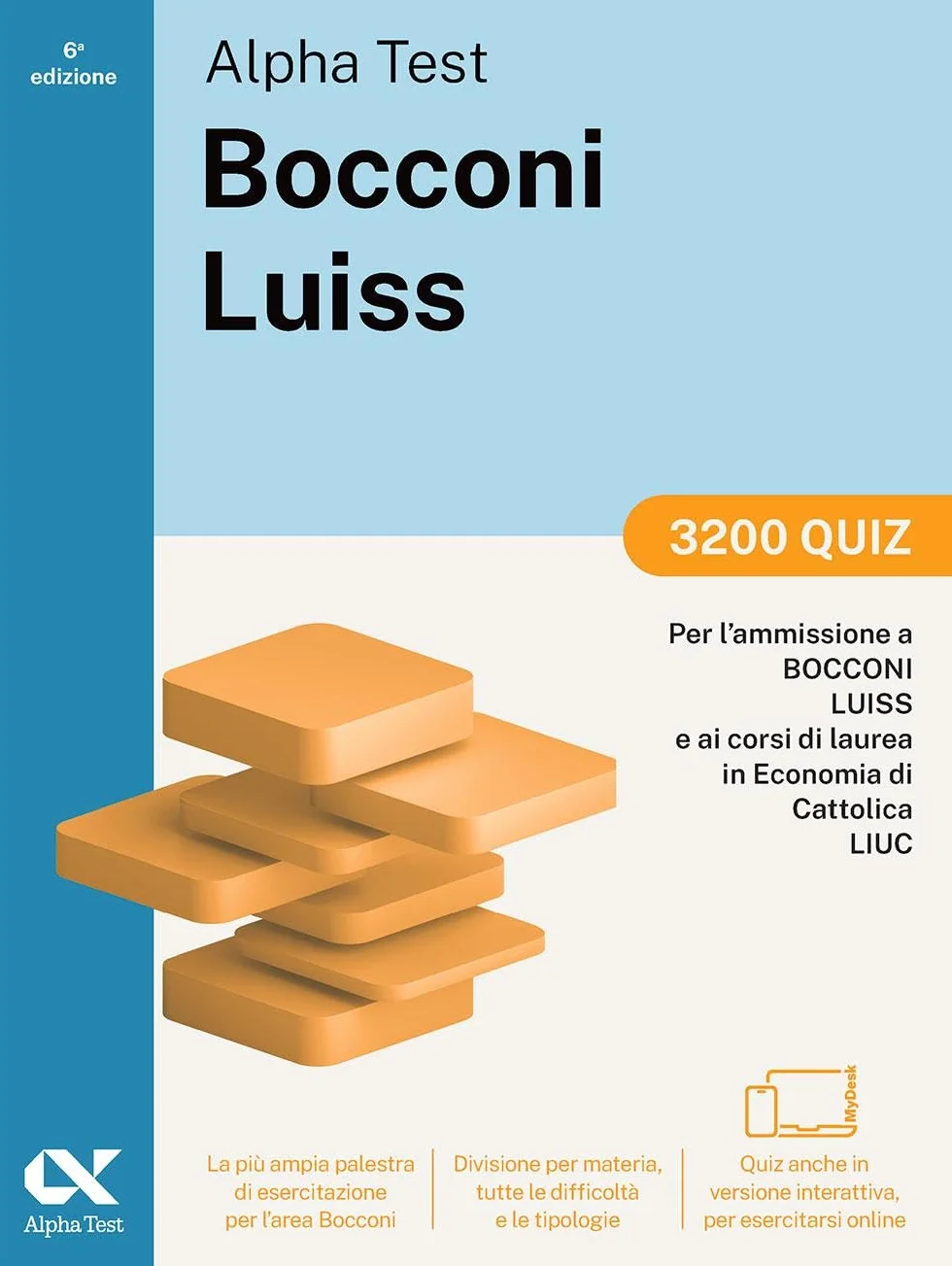 Alpha Test Bocconi Luiss 2026-2027. Kit di preparazione. Per test di Economia. Con piattaforma digitale e simulatore online
