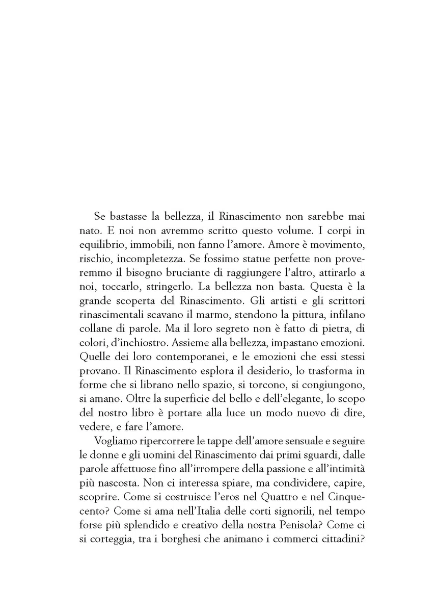 Amarsi. Seduzione e desiderio nel Rinascimento