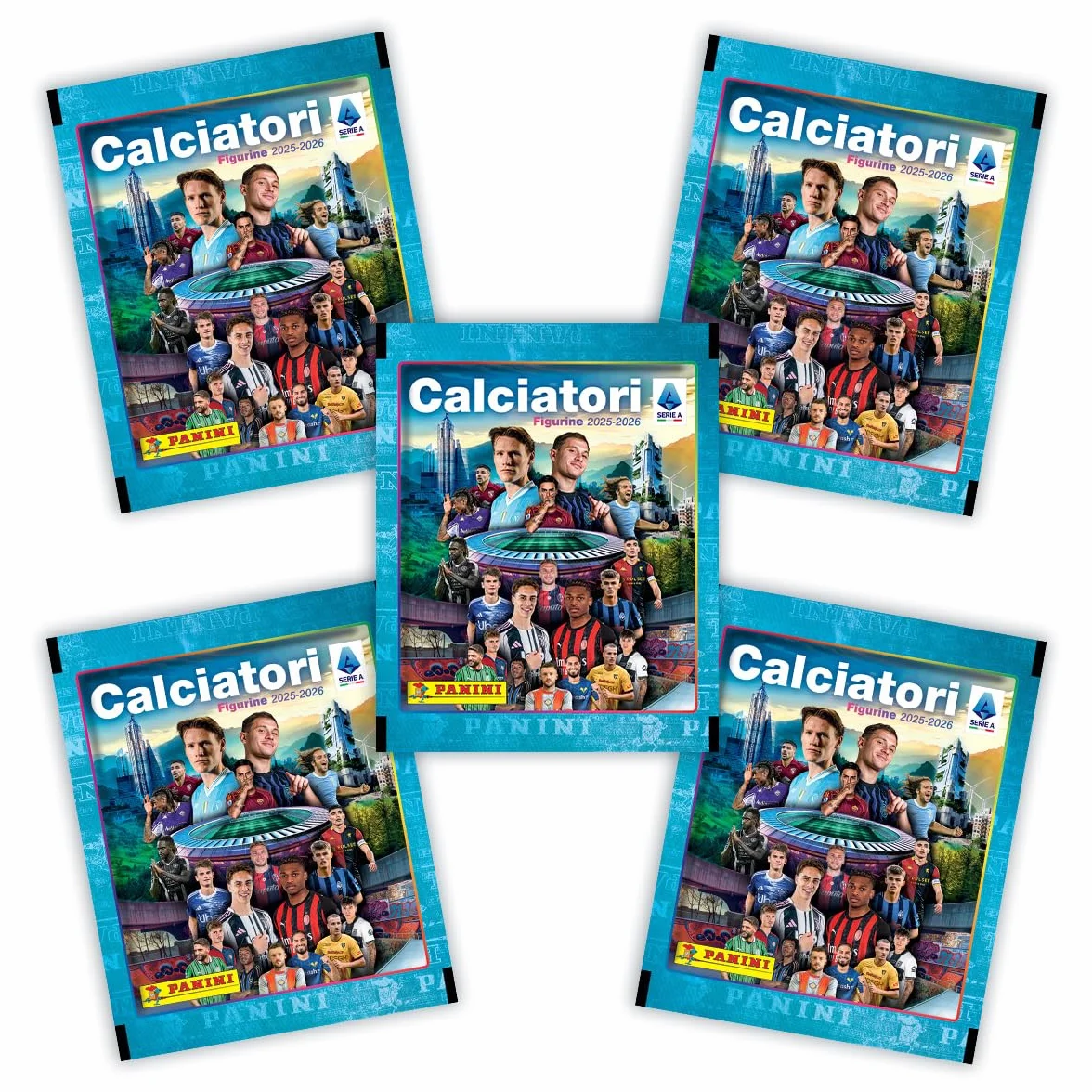 Calciatori Panini 2025-2026 - Gift Box da 60 Bustine