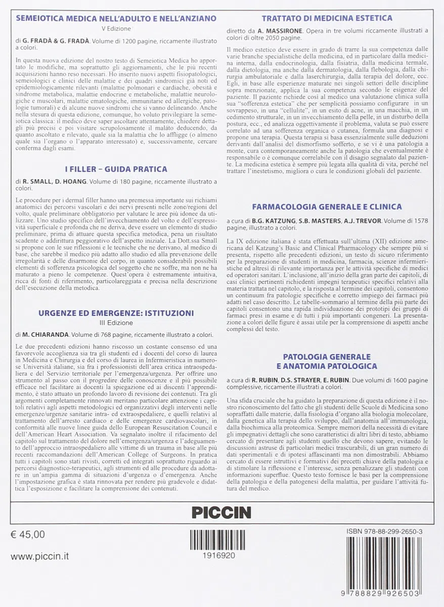 Manuale di chirurgia plastica, ricostruttiva ed estetica
