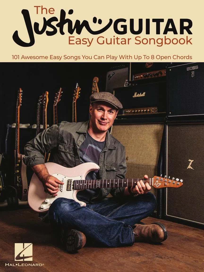 The JustinGuitar Easy Guitar Songbook: 101 Awesome Easy Songs You Can Play With Up to 8 Open Chords