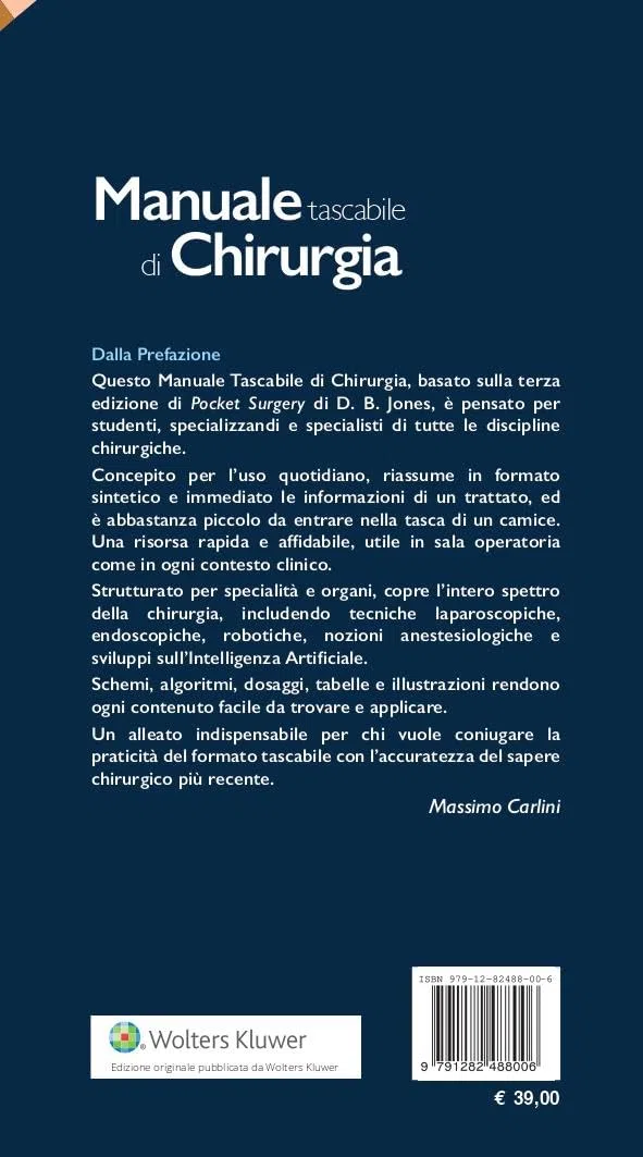Manuale tascabile di chirurgia