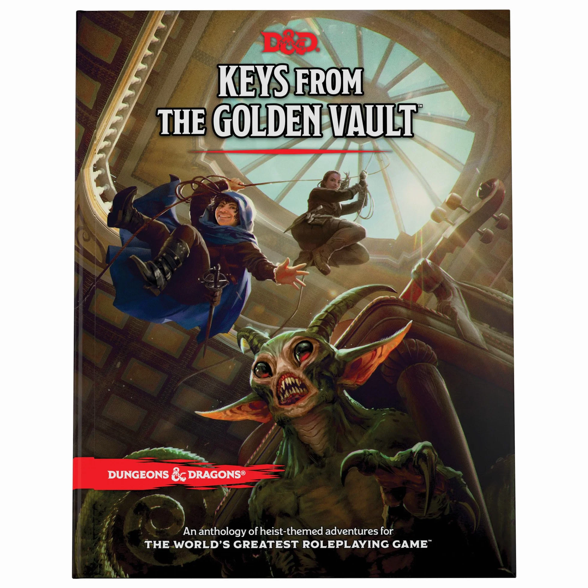 Dungeons & Dragons Keys From the Golden Vault Adventure Book (Versione Inglese)