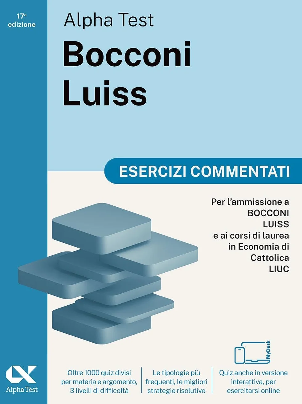 Alpha Test Bocconi Luiss 2026-2027. Kit di preparazione. Per test di Economia. Con piattaforma digitale e simulatore online