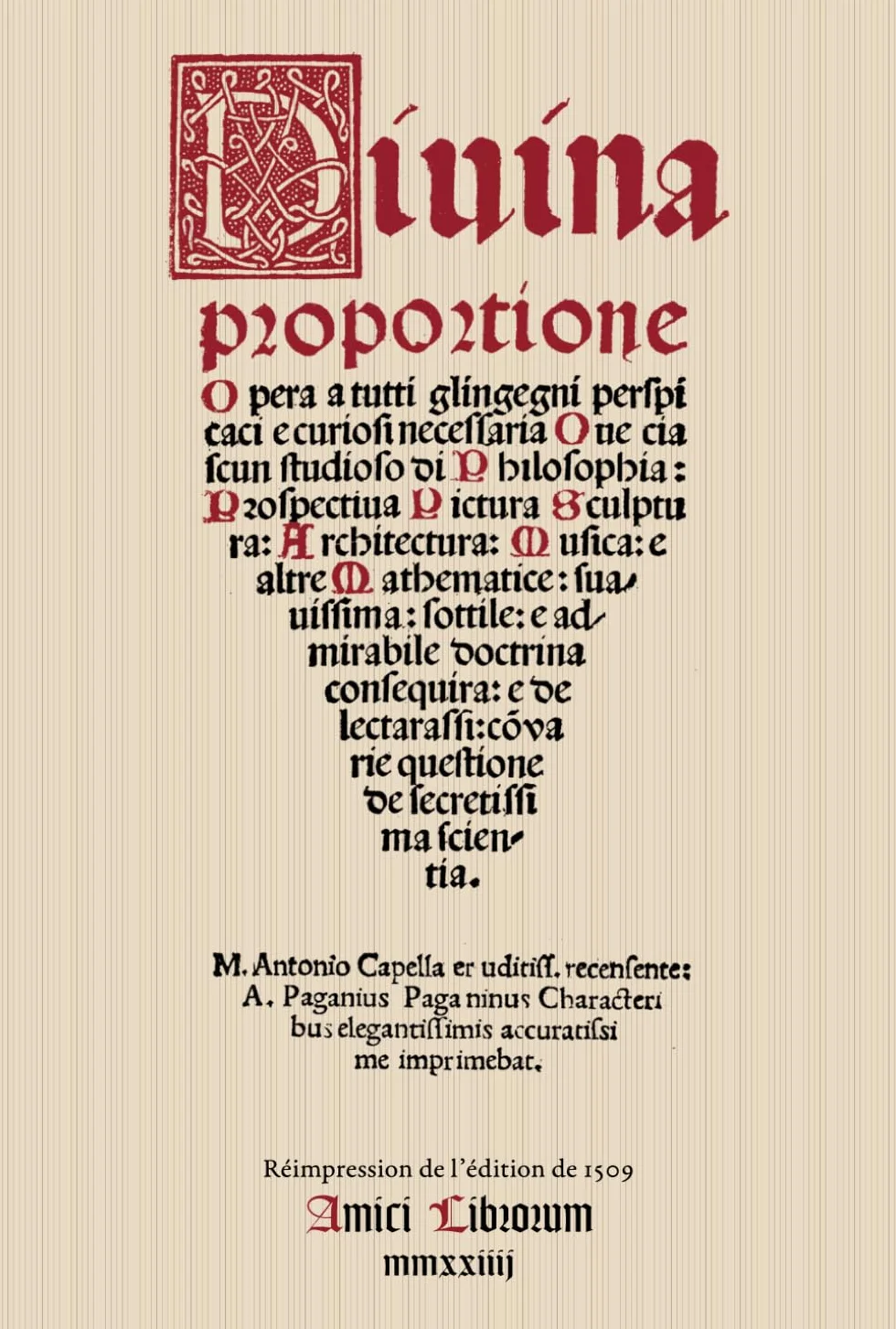 Divina Proportione